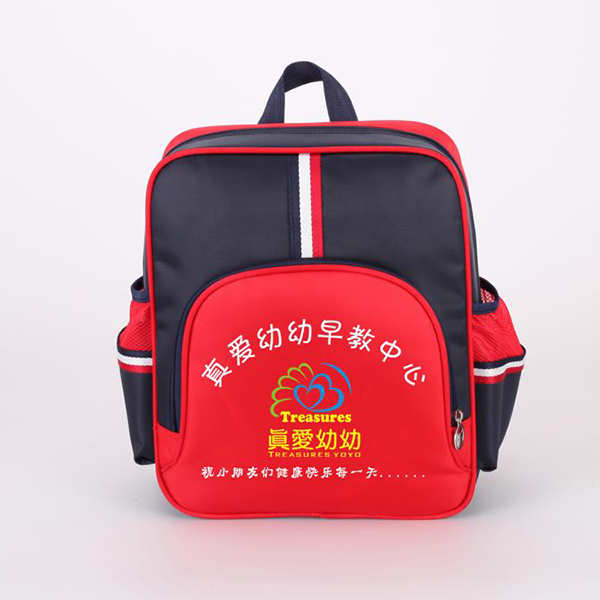 雙肩黑色+紅色幼兒書包 雙肩黑色+紅色幼兒書包